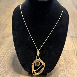 Premier Designs Gorgeous golden string necklace New
